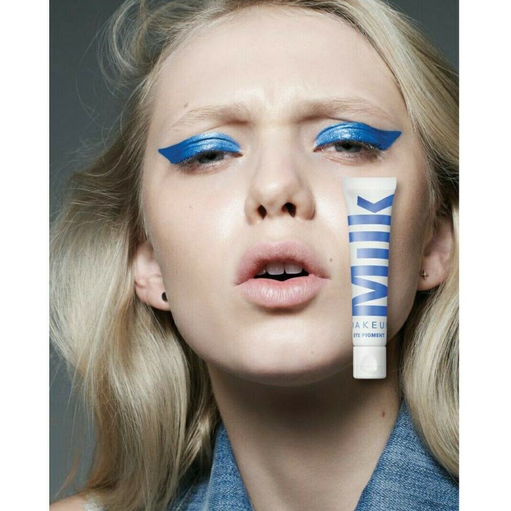 MILK MAKEUP Eye Pigment shadow Sesh blue full size .34 fl oz cruelty free NEW - Picture 2 of 5